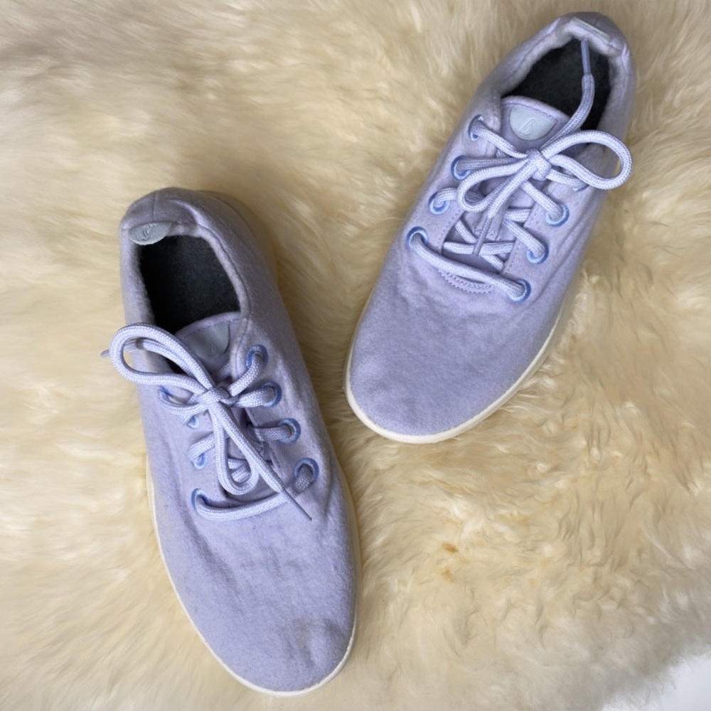 ALLBIRDS Wool Runners Lavender Size 9